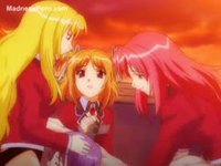 Hentai girl is fucked hard